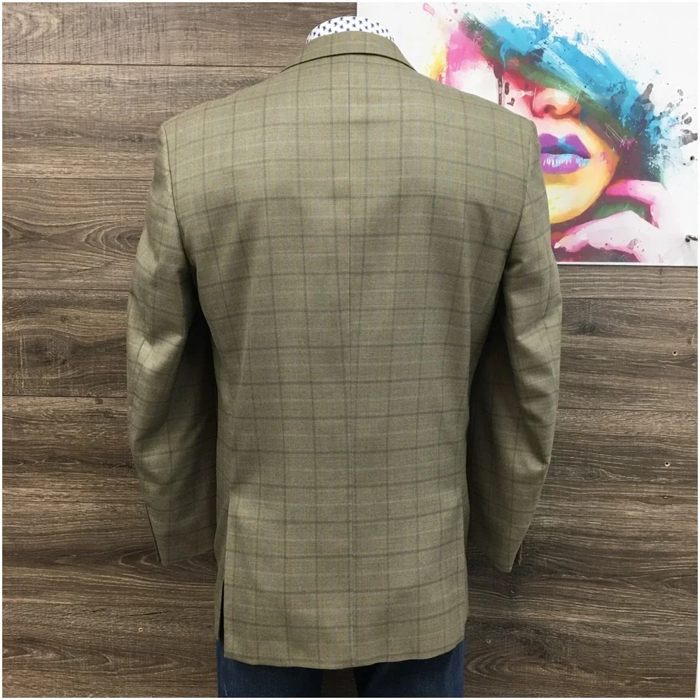 JOSEPH ABBOUD Mens Wool Silk Blazer Sport Coat‎ Casual Jacket 42L Classic Suit